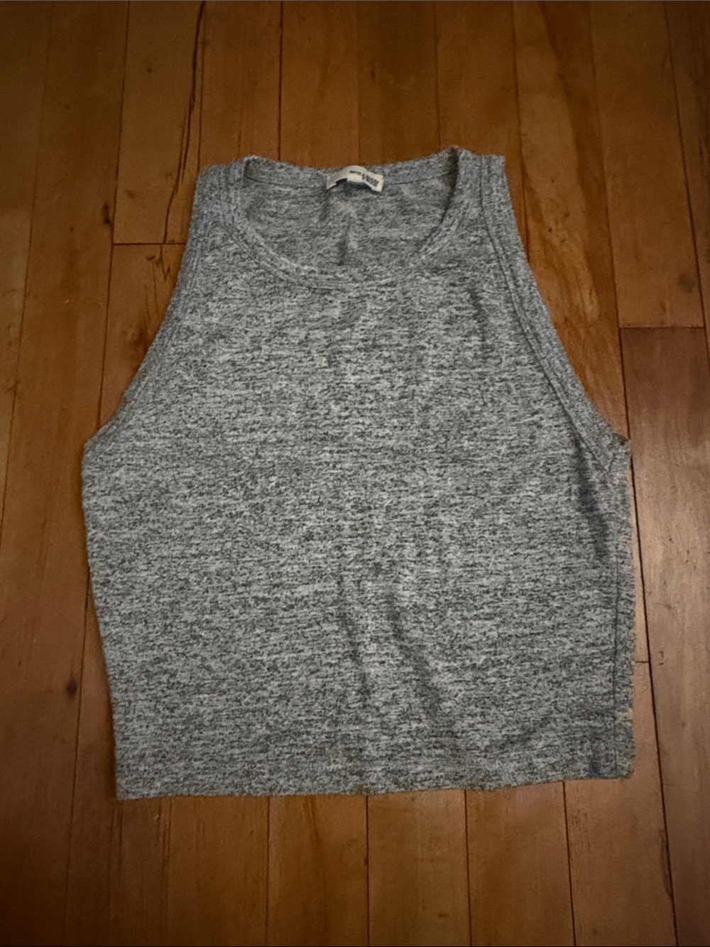 Wilfred Heather Gray Sleeveless Knit Tank